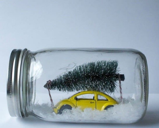 car in jar